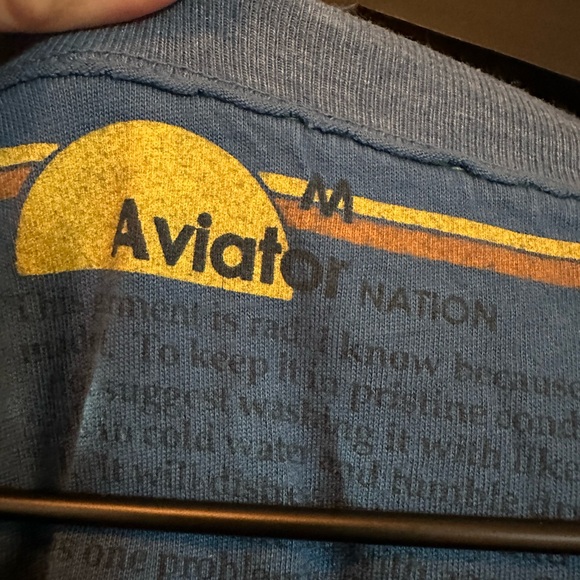 Aviator Nation Blue Crewneck Sweater - Picture 2 of 3